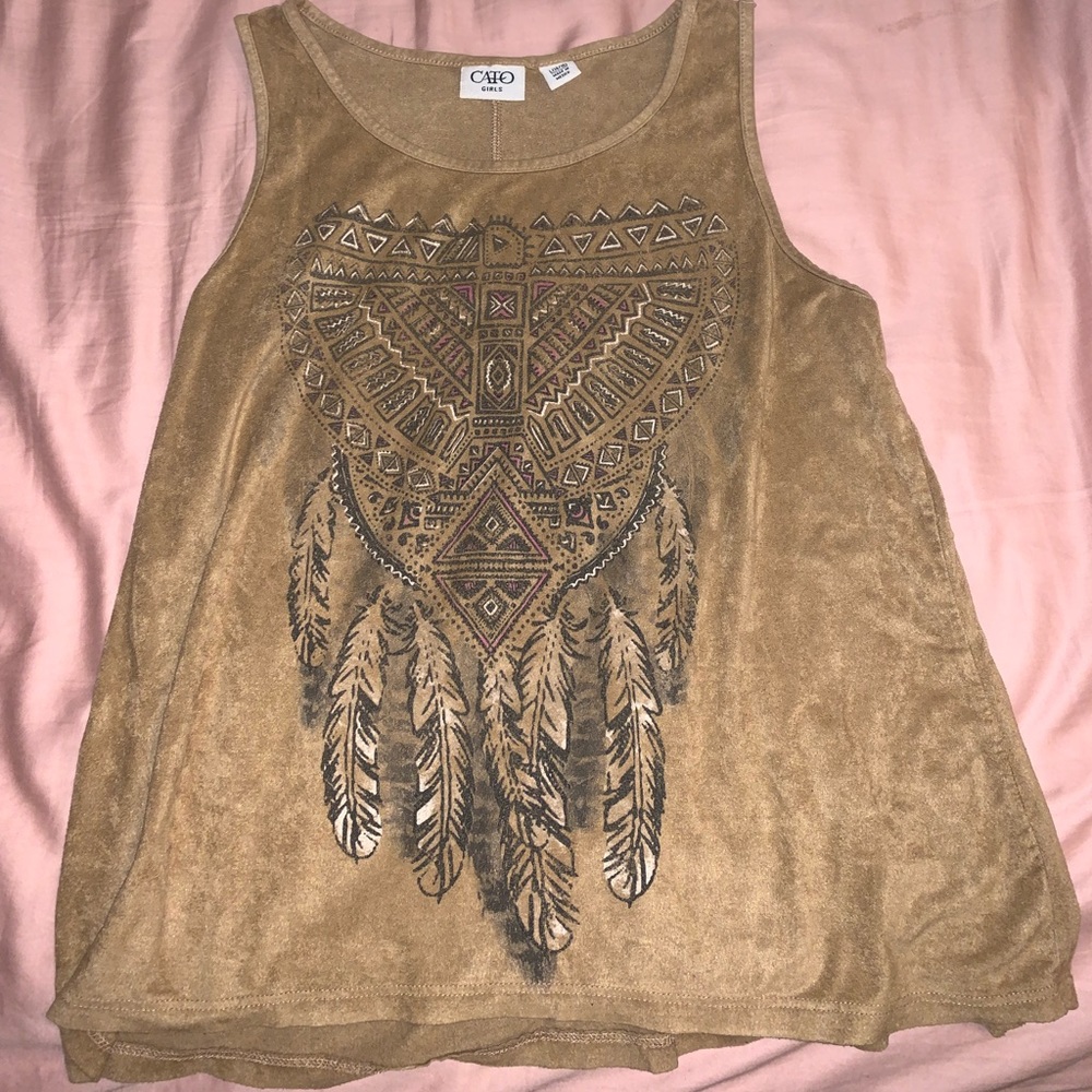 Tank top (feathers)